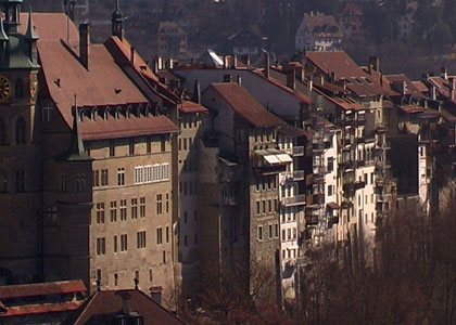 La ville de Fribourg