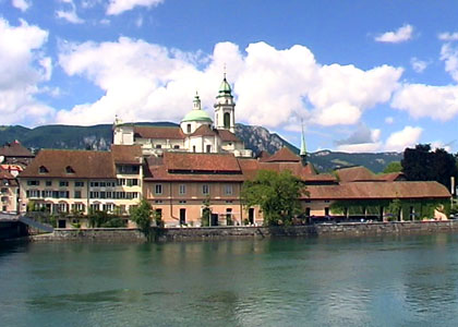 La ville de Soleure en Suisse